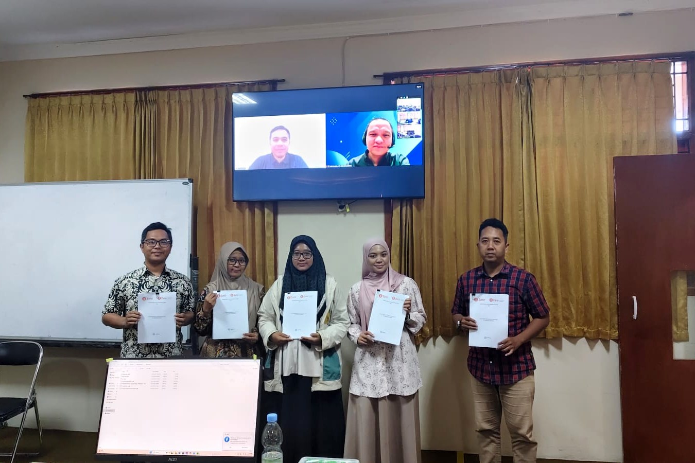5 Dosen Prodi Akuntansi Syariah Ikuti ToT Zahir Accounting