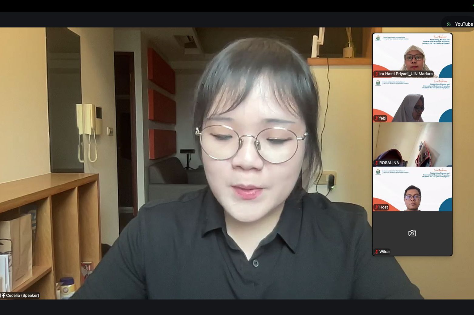 Bekali Mahasiswa Masuk Dunia Kerja Global, Prodi Akuntansi Syariah UIN Madura Gelar Webinar Internasional Akuntansi, Keuangan, dan Bisnis Internasional